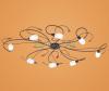 Mennyezeti lmpa G9 8x40W antik barna fehr Gerbera1 90698 Eglo