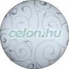 Mennyezeti lmpa d40cm fehr mints szatin krm Harmony 3853 Rbalux RAB3853
