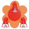 TL 1740 LILI red III plafon Technolux LILI III plafon Gyermek lmpa piros