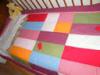 Mackk az gyban patchwork takar 150x90 cm