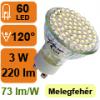 LifeLight 60 ledes melegfehr 120 led lmpa