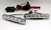 Nappali menetfny LED lmpa Daytime Running Light 2 db 5x1 wattos nagy fnyerej LED lmpa DRL RL00 R87 E4 jellssel Automata vilgtsvezrl elektronikval A motorindtsra automatikusan felkapcsol