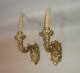 Fa aranyozott falikar pr 1 karos 20 sz Eredeti fellelt llapotban Mret 35 9 22 cm r 33 000 pr Gilded wooden sconce 20th c Original as found condition Size