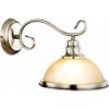 SASSARI Falikar bronz veg gyertyn srga 1x60W E27 230V