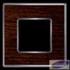 Egyes keret wenge chrome FEDE villanykapcsol