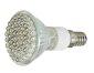 Lumee energiatakarkos led izz hagyomnyos E 14 foglalattal hidegfehr fnnyel 60 ledes lmpa 2 4W energiafelvtel mellett kb 35W izznak megfelel fnyer 30 000 ra vrhat zemid tbb mint 10 v 