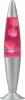Lvalmpa h42 5cm ezst alap rzsaszn folyadk fehr wax Lollipop2 4108 Rbal