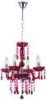CUIMBRA Globo 63111 4 Csillr kristly piros 4x40W E14 230V