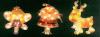 Karcsonyi dsz Ablak dsz 3 klnbz formban Deer Santa Angel 20 izzs
