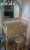 Mz szin j rattan fslkd asztal garnitra