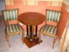 Art Deco kerek asztal cseresznye furnros politrozott hibtlan llapotban sz s dohnyfst mentes laksbl elad Asztal mr