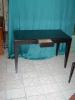 tcsillagos szllodbl szrmaz hasznlt fekete fa asztal fslkd r asztal enyhn karcos llapotban igny esetn jszer llapotba hozzuk 15000 Mret magassg 74cm lap 55 x 110cm