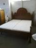 90 os alig hasznlt gynyr stl franciagy Minsgi matrac prral Magas minsg osztrk btor 170x210cm Fejrsz 150cm magas