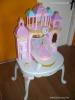 2in1 jtszasztal Barbie babahz fslkd asztal
