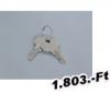 FOREST 03 0425 001 999 KISFIKZR FOK CB7042 2 KULCS Rozetta btorzr