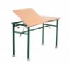 Egy oldalon dnthet kerektett laminlt borts 18 mm vastag asztallap ABS lzrs