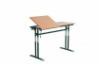 Egy oldalon dnthet kerektett laminlt borts 18 mm vastag asztallap ABS lzrs