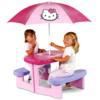 Smoby Hello Kitty piknikasztal napernyvel