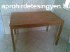 Ujszer Fa elkszt asztal elad 06204932013