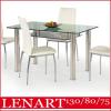 Lenart 4 sz tkezasztal 130x80cm