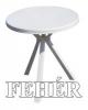 sszecsukhat bisztr manyag asztal Mretek 65x72 cm PP bl gyrtott 3 2 kg Szne fehr Manyag asztal kerti asztal kerti btor