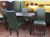 4 db Berta szk tbbfle vlszthat texilbr s pcsznnel Berta asztal 120x70 cm 160x70 ig bvthet Szlltsi dj az orszg brmely pontjra 5400