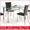 HALMAR Dylan 4 6 sz tkezasztal 130x80cm