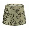 Asztali lmpaerny E14 tm:15,5cm, mag:12cm bzs-fekete