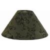 Asztali lmpaerny E14 tm:21cm, mag:11cm antracit/barna-fekete