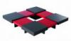 Translation kinyithat dohnyzasztal benre pcolt tlgy s piros lakkozssal 25x90x90 cm 25x130x130 cm