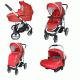 Pierre Cardin 3in1 babakocsi Ps687 2012 Red