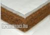 Kkuszmatrac 120x70x6 cm pamut huzat