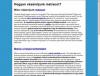 Main page screenshot of matrac tipp hu