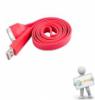 Adatkbel Apple iPhone iPad iPod 100 cm design piros