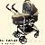 Giraffe Club SH689 2in1 multifunkcis babakocsi barna drapp