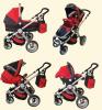 Giraffe Club SH 618 multifunkcis babakocsi piros