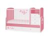 Bertoni maxi ringathat kombi kisgy butterflies pink