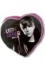 Justin Bieber szv alak prna 40x40 cm-es