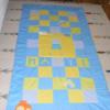 Patchwork takar apr kockkbl falvdt ksztek Otthon lakberendezs Lakstextil Varrs Patchwork foltvarrs Egyedi kszts takar fiknak mret 180x90cm Ez a takar alkalmas gy letakarsra s t