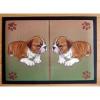 Lbtrl angol bulldoggal 42X30 cm