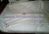 Fehr selyemmel hmzett angol madeirs tert horgolt szllel 140cmx140cm 415 416 417