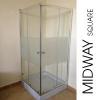 00 MIDWAY Szgletes minsgi zuhanykabin 5mm veg