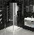 Ravak ELEGANCE ESKK2 negyedkrves zuhanykabin ESKK2 100 KRM TRANSPARENT r foganty nlkl