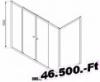 Radaway Radaway Vesta S oldalfal DWD kdparavnhoz 65 cm