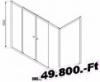 Radaway Radaway Vesta S oldalfal DWD kdparavnhoz 70 cm