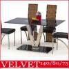 HALMAR Velvet 4-6 sz. tkezasztal 140x80cm