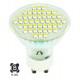 48 SMD LED GU10 spot izz 210 lumen Ez a GU10 LED spot izz az 30 W os halogn trst v
