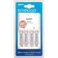 Sanyo eneloop MQN04 akku tlt 4db min 750mAh kapacits mini ceruza akkumultor AAA