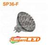 38 db nagy fnyerej F tpus leddel szerelt fnyforrs 30W os halogn spot izz helyett