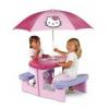 Smoby 310164 Hello Kitty piknikasztal napernyvel